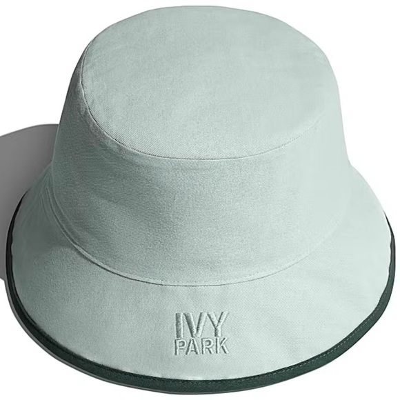 adidas x IVY PARK Bucket Hat in Dark Green / Green Tint - Picture 5 of 5